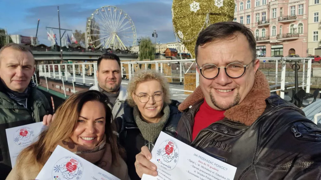 Konferencja prasowa rozpoczynająca
akcji charytatywnej Ciepło Serca w Słoiku