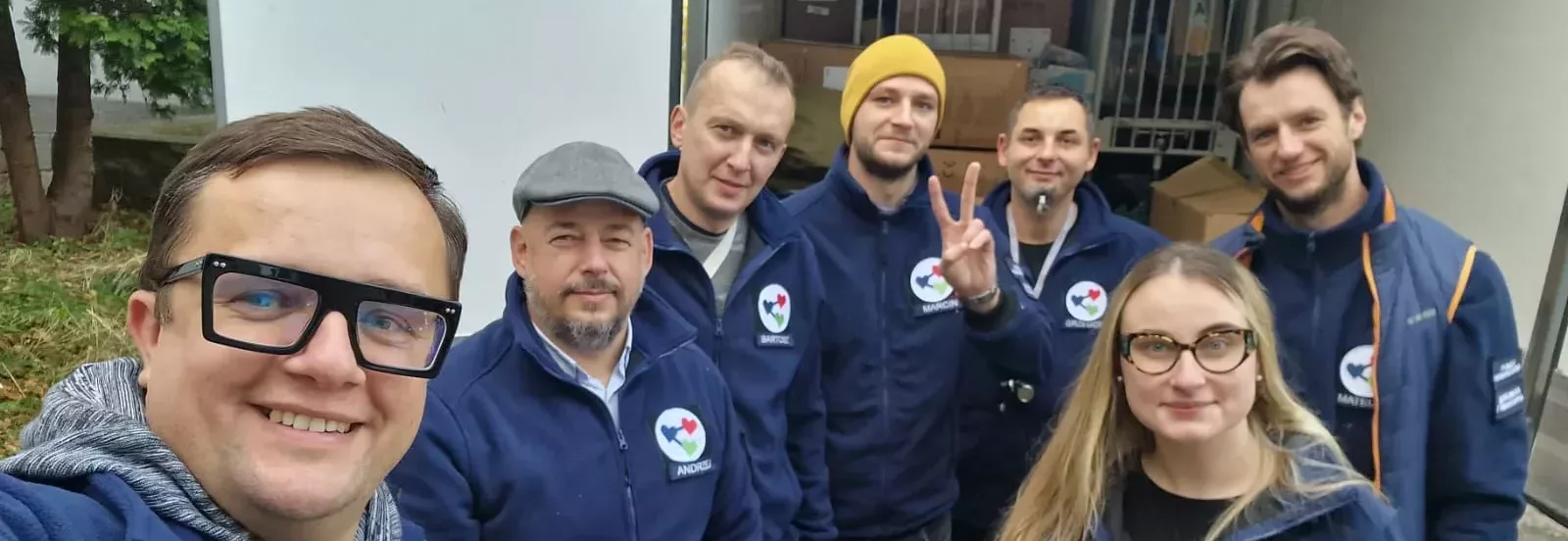 Misja pomocy humanitarnej z Polski do Ukrainy - Wolontariusze